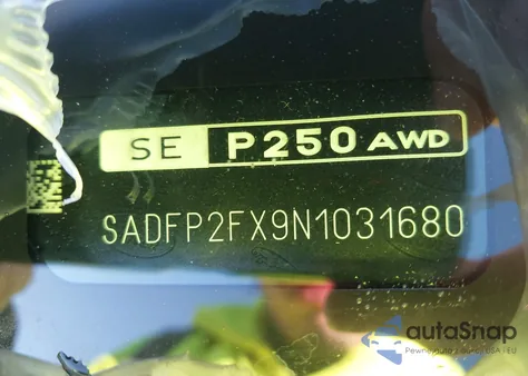 2022 Jaguar E-Pace Se P250 Awd Automatic from USA, damaged, VIN SADFP2FX9N1031680